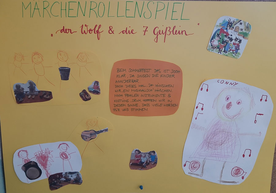 Ein paar Impressionen aus den vielen Projekten „Du hast den Hut auf“